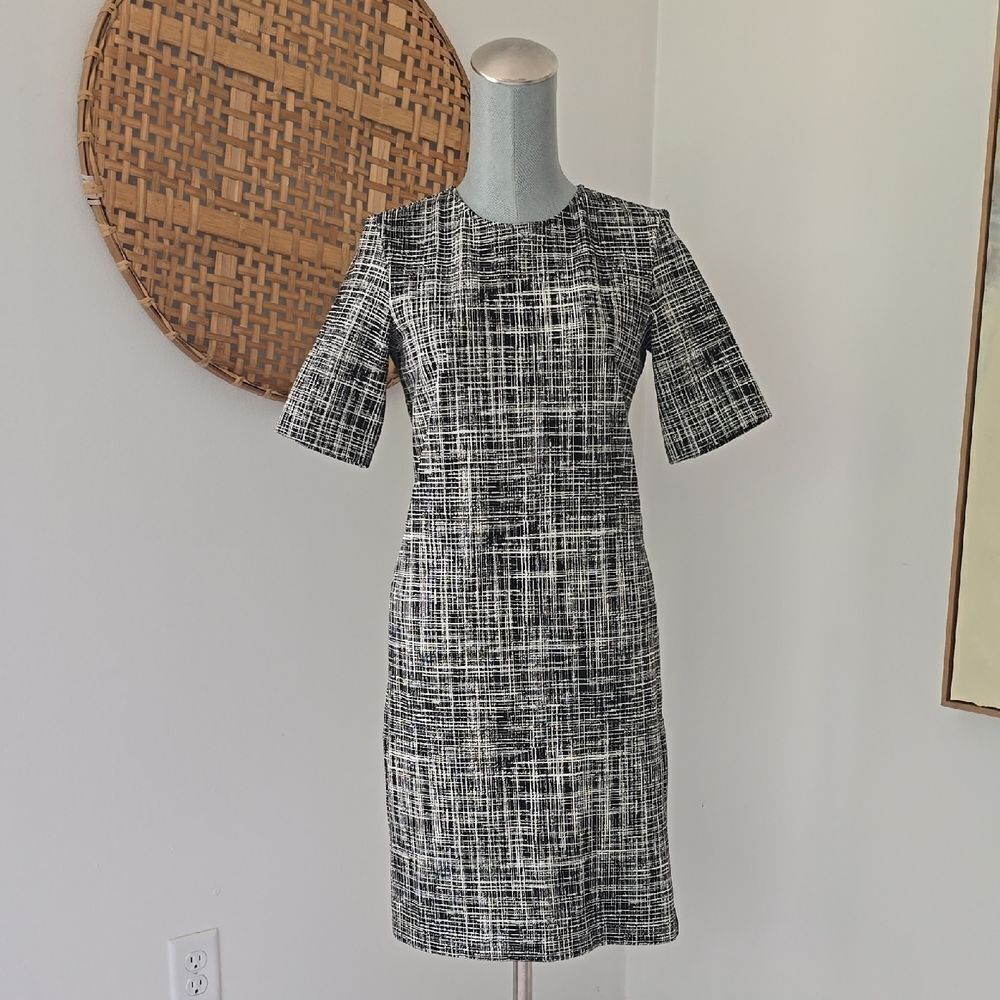 Theory | Black and White Dress